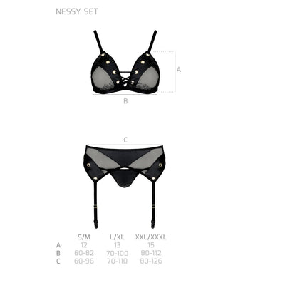 Комплект белья Passion NESSY SET - фото 10