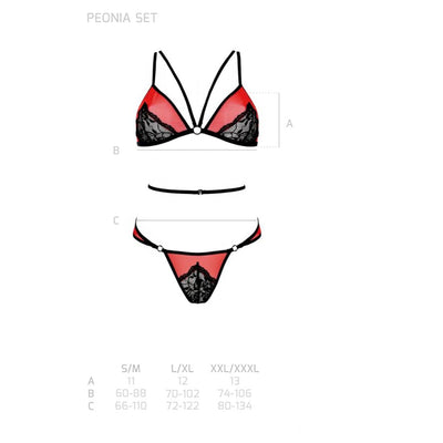 Main image for product index 15: Комплект белья Passion PEONIA SET