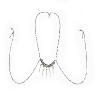 Прикраса з ланцюжками та шипами для сосків Art of Sex – Modesta - фото 1