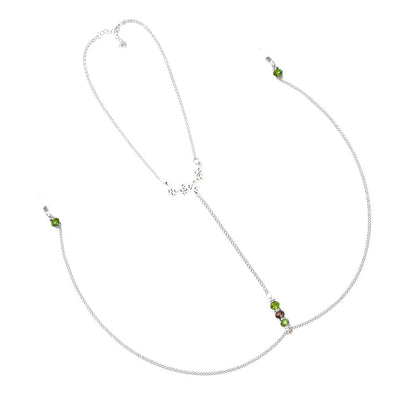 Прикраса з ланцюжками та намистинами для сосків Art of Sex – Silvestra - фото 1