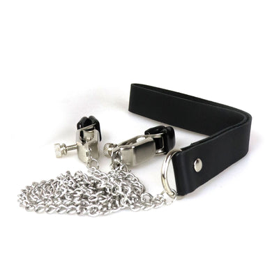Main image for product index 3: Затискачі для сосків із повідцем на металевому ланцюжку Art of Sex - Kendal
