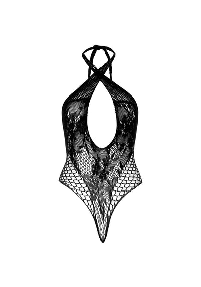 Main image for product index 7: Кружевное тедди Leg Avenue Lace and net halter teddy