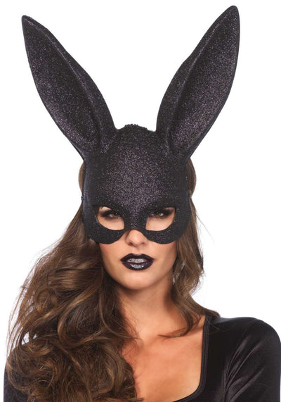 Main image for product index 1: Сверкающая маска кролика Leg Avenue Glitter masquerade rabbit mask