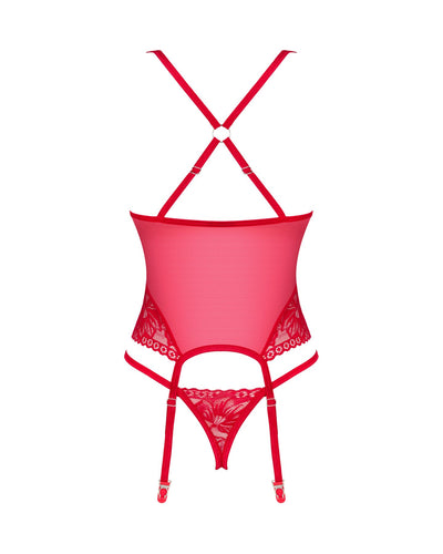 Main image for product index 18: Прозорий корсет Obsessive Lacelove corset