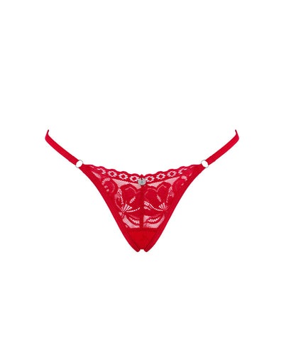 Main image for product index 10: Кружевные стринги Obsessive Lacelove thong