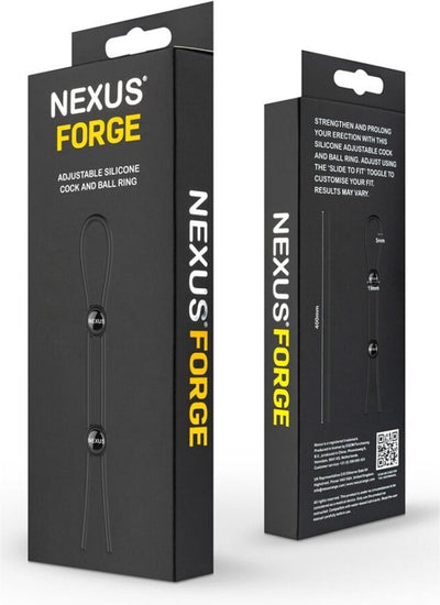 Двойное эрекционное кольцо-лассо Nexus FORGE - фото 6