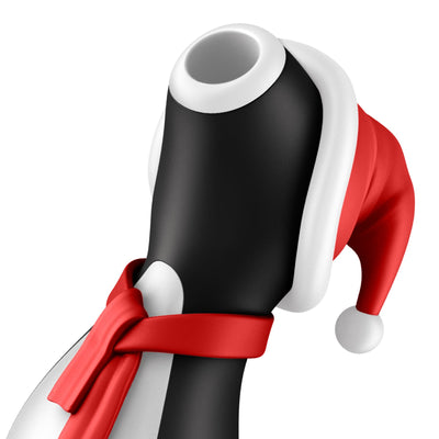 Вакуумный клиторальный стимулятор Satisfyer Penguin Holiday Edition - фото 5
