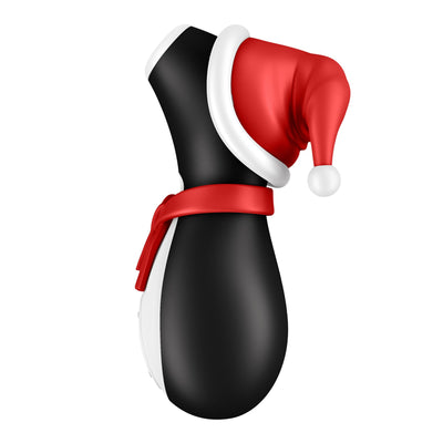 Вакуумный клиторальный стимулятор Satisfyer Penguin Holiday Edition - фото 3