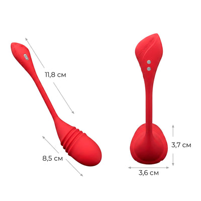Смарт-віброяйце з пульсацією Lovense Vulse (Thrusting Egg Vibrator) - фото 3