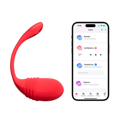 Смарт-віброяйце з пульсацією Lovense Vulse (Thrusting Egg Vibrator) - фото 1