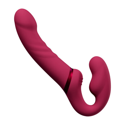 Безремінний смарт-страпон Lovense Lapis vibrating strapless strap-on - фото 6