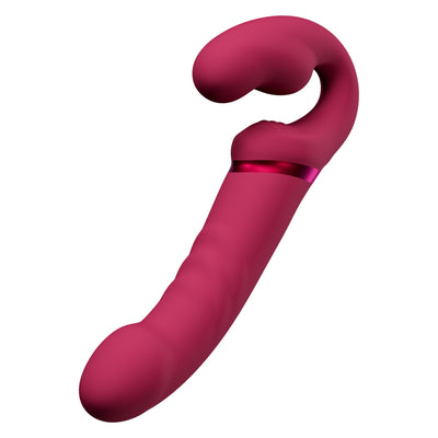 Безремінний смарт-страпон Lovense Lapis vibrating strapless strap-on - фото 4