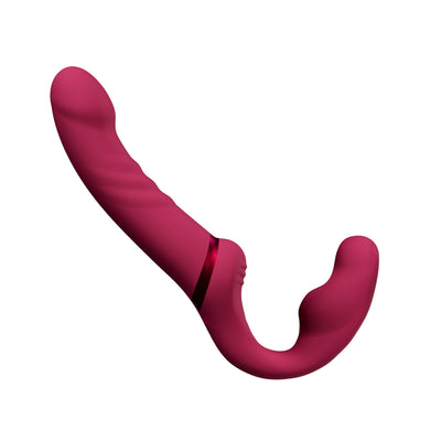 Безремінний смарт-страпон Lovense Lapis vibrating strapless strap-on - фото 7