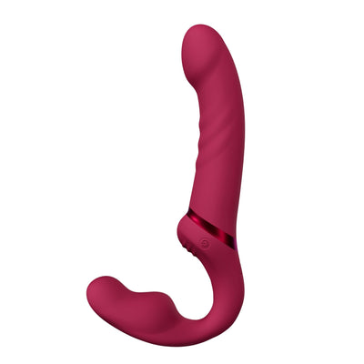 Безремінний смарт-страпон Lovense Lapis vibrating strapless strap-on - фото 2