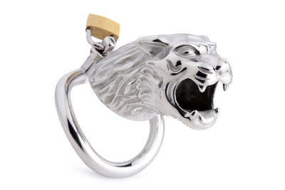 Клетка для пениса Master Series: Tiger King Cock Cage With Lock - фото 1