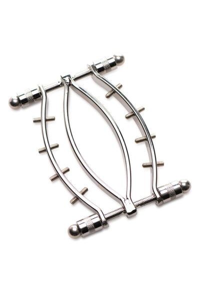 Зажим для вагины Master Series: Spread 'Em Poker Vagina Clamp with Adjustable Pressure Screws - фото 5