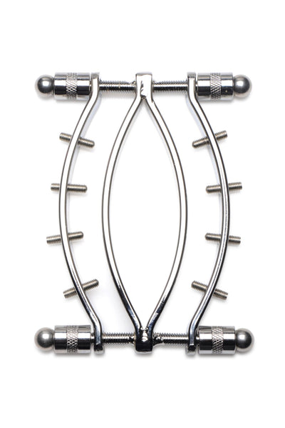 Зажим для вагины Master Series: Spread 'Em Poker Vagina Clamp with Adjustable Pressure Screws - фото 2