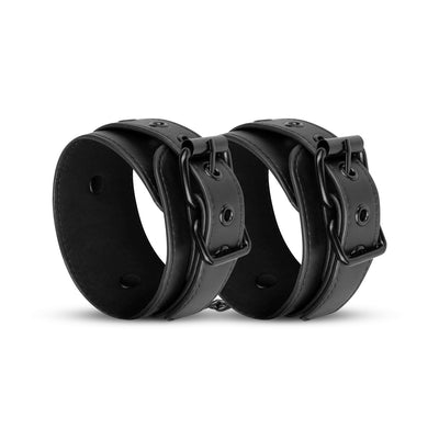Наручники Bedroom Fantasies: Faux Leather Handcuffs - фото 4