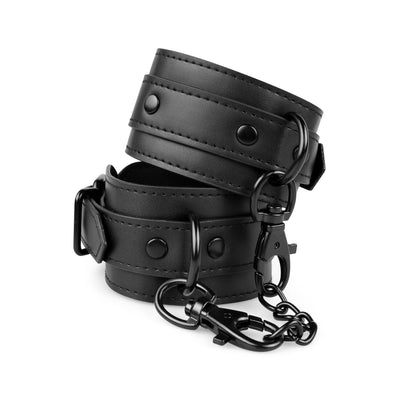 Наручники Bedroom Fantasies: Faux Leather Handcuffs - фото 2