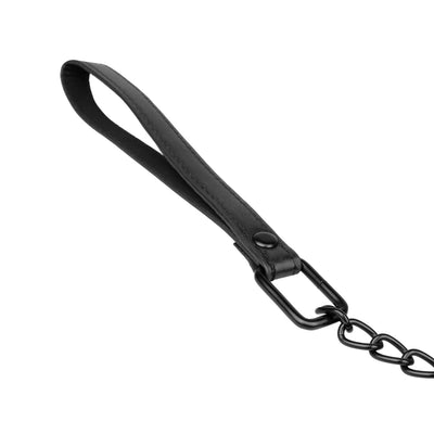 Main image for product index 6: Нашийник з повідцем Bedroom Fantasies: Faux Leather Collar & Chain