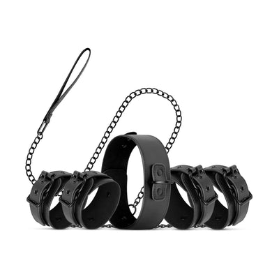 Набор для BDSM Bedroom Fantasies: Master & Slave Total Restraint Set - фото 1