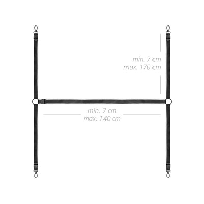 Main image for product index 7: Фіксатор на ліжко з наручниками та поножами Bedroom Fantasies: Under the bed Restraint Bondage Set