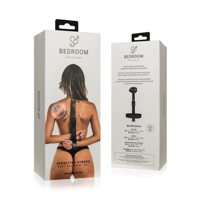Фиксатор для рук и шеи Bedroom Fantasies: Seductive Straps Body Restraint Set - фото 6