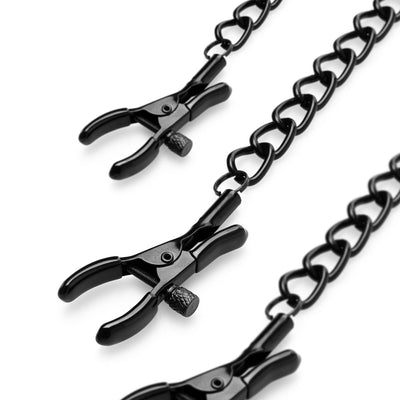 Затискачі для сосків та клітора Bedroom Fantasies: Nipple & Clitoral Clamps - фото 2