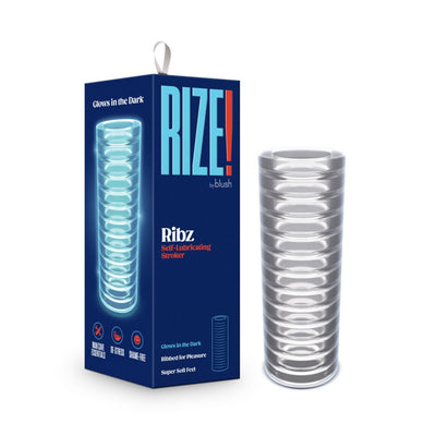Мастурбатор Blush Rize – Ribz Glow in the Dark Masturbator - фото 1