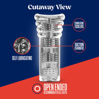 Main image for product index 3: Мастурбатор Blush Rize – Luz Glow in the Dark Masturbator