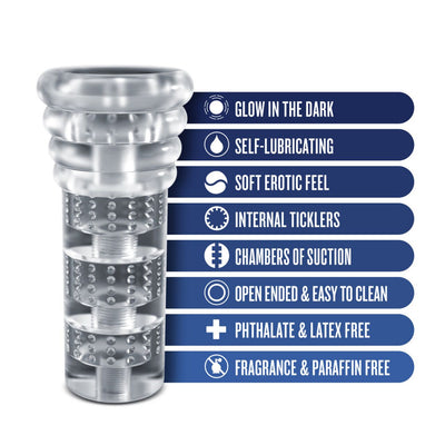 Main image for product index 2: Мастурбатор Blush Rize – Luz Glow in the Dark Masturbator