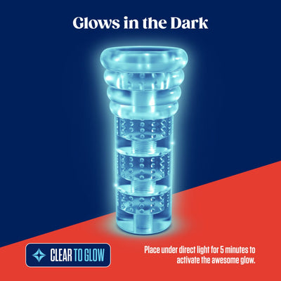 Main image for product index 4: Мастурбатор Blush Rize – Luz Glow in the Dark Masturbator