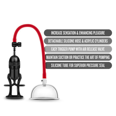 Main image for product index 6: Вакуумна помпа для вульви Blush Temptasia – Intense Pussy Pump System