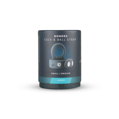 Main image for product index 2: Подвійне ерекційне кільце Boners Cock & Ball Strap