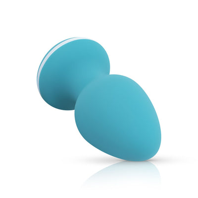 Анальная вибропробка Cala Azul - Blanca Vibrating anal plug - фото 4
