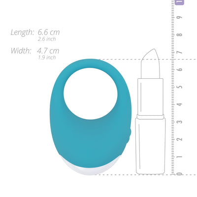 Main image for product index 6: Эрекционное кольцо Cala Azul - Jose Vibrating Cockring