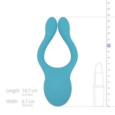 Main image for product index 7: Вибратор для пар Cala Azul - Dani I Couples Vibrator