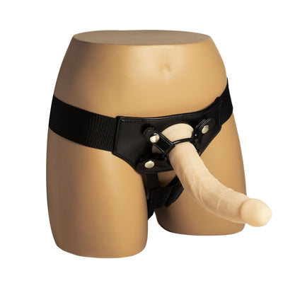 Фаллоимитатор Naked Addiction — Silicone Dual Density Bendable Dildo + вибропуля в подарок - фото 4