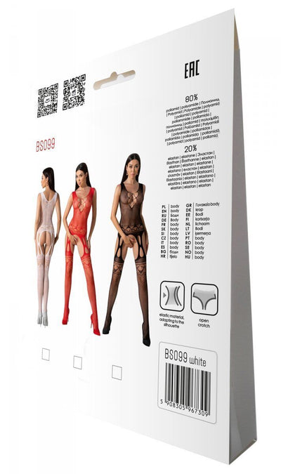 Main image for product index 16: Бодистокинг с плетением на груди Passion BS099