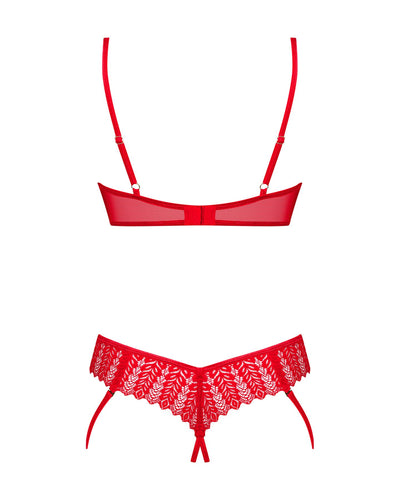 Main image for product index 4: Комплект білизни Obsessive Ingridia 2-pcs crotchless set