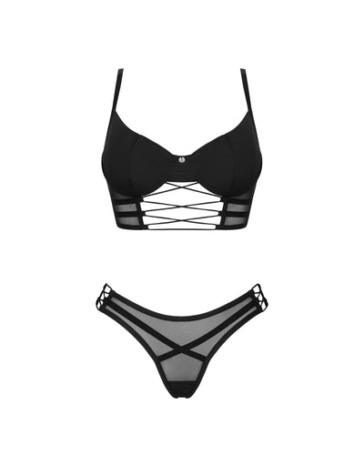 Комплект білизни Obsessive Roxelia 2-pcs set - фото 17