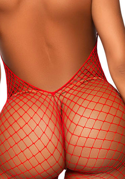 Main image for product index 12: Бодістокінг Leg Avenue Racer neck bodystocking