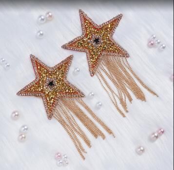 Пэстис-звезды с бахромой JSY Nipple Sticker RT236112 - фото 6