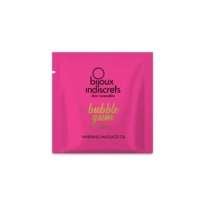 Main image for product index 1: Пробник разогревающего масла Bijoux Indiscrets Light my Fire – Strawberry Bubblegum