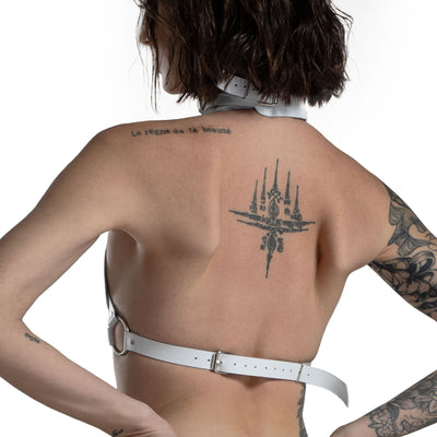 Main image for product index 10: Лиф Сердце из натуральной кожи Feral Feelings - Hearts Bra