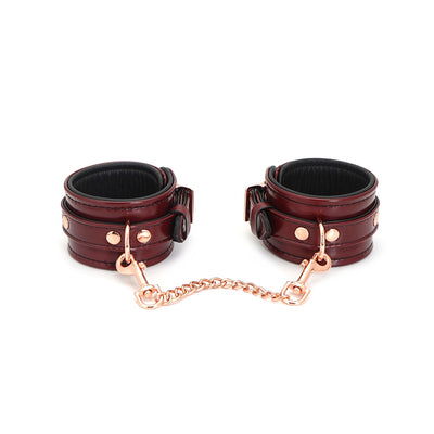 Main image for product index 2: Поножи Liebe Seele Wine Red Ankle cuffs