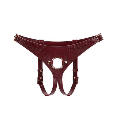 Main image for product index 1: Трусики для страпона Liebe Seele Wine Red Strap on Harness