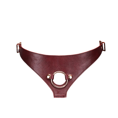 Main image for product index 2: Трусики для страпона Liebe Seele Wine Red Strap on Harness