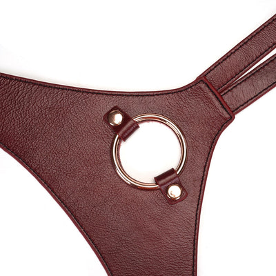 Main image for product index 5: Трусики для страпона Liebe Seele Wine Red Strap on Harness
