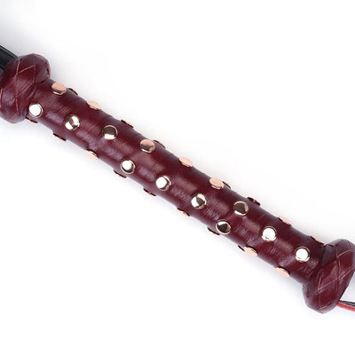 Флогер Liebe Seele Wine Red Studded Flogger - фото 3